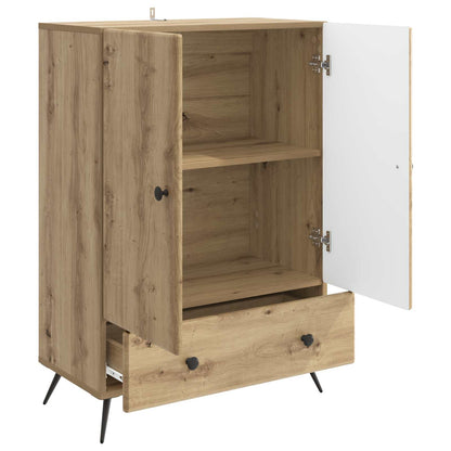 vidaXL Sideboard Artisan Oak 66 x 34.5 x 95 cm Engineered Wood
