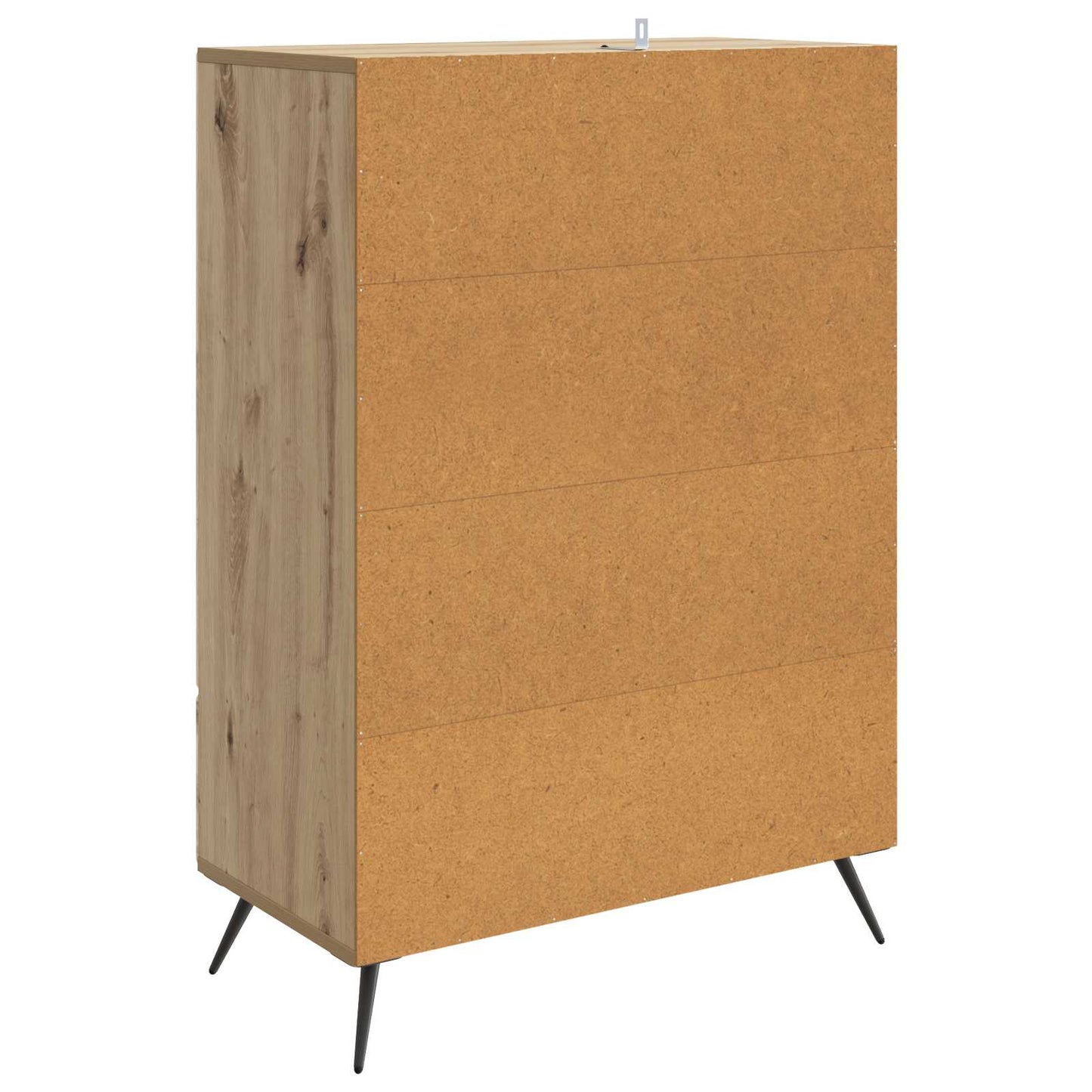 vidaXL Sideboard Artisan Oak 66 x 34.5 x 95 cm Engineered Wood