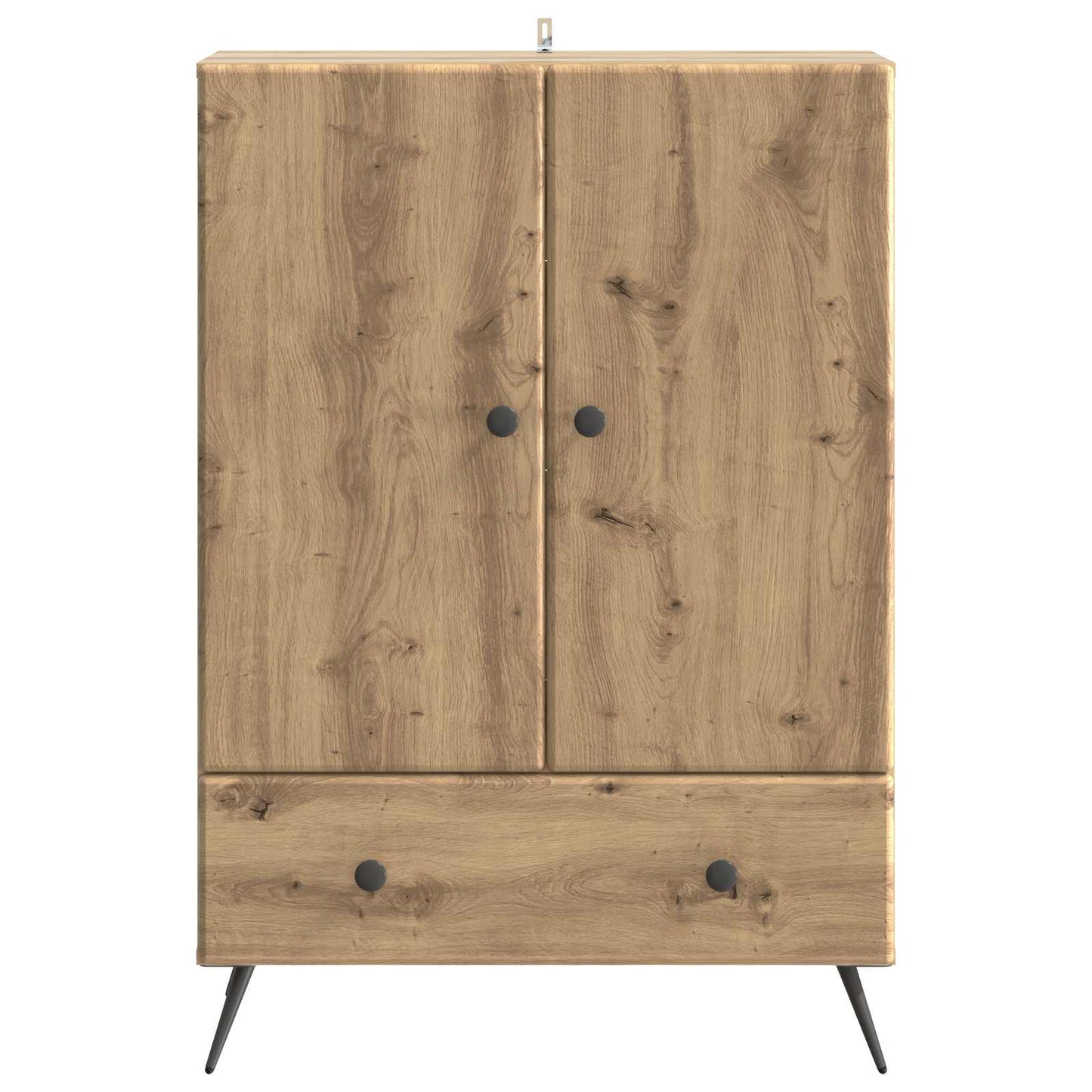 vidaXL Sideboard Artisan Oak 66 x 34.5 x 95 cm Engineered Wood