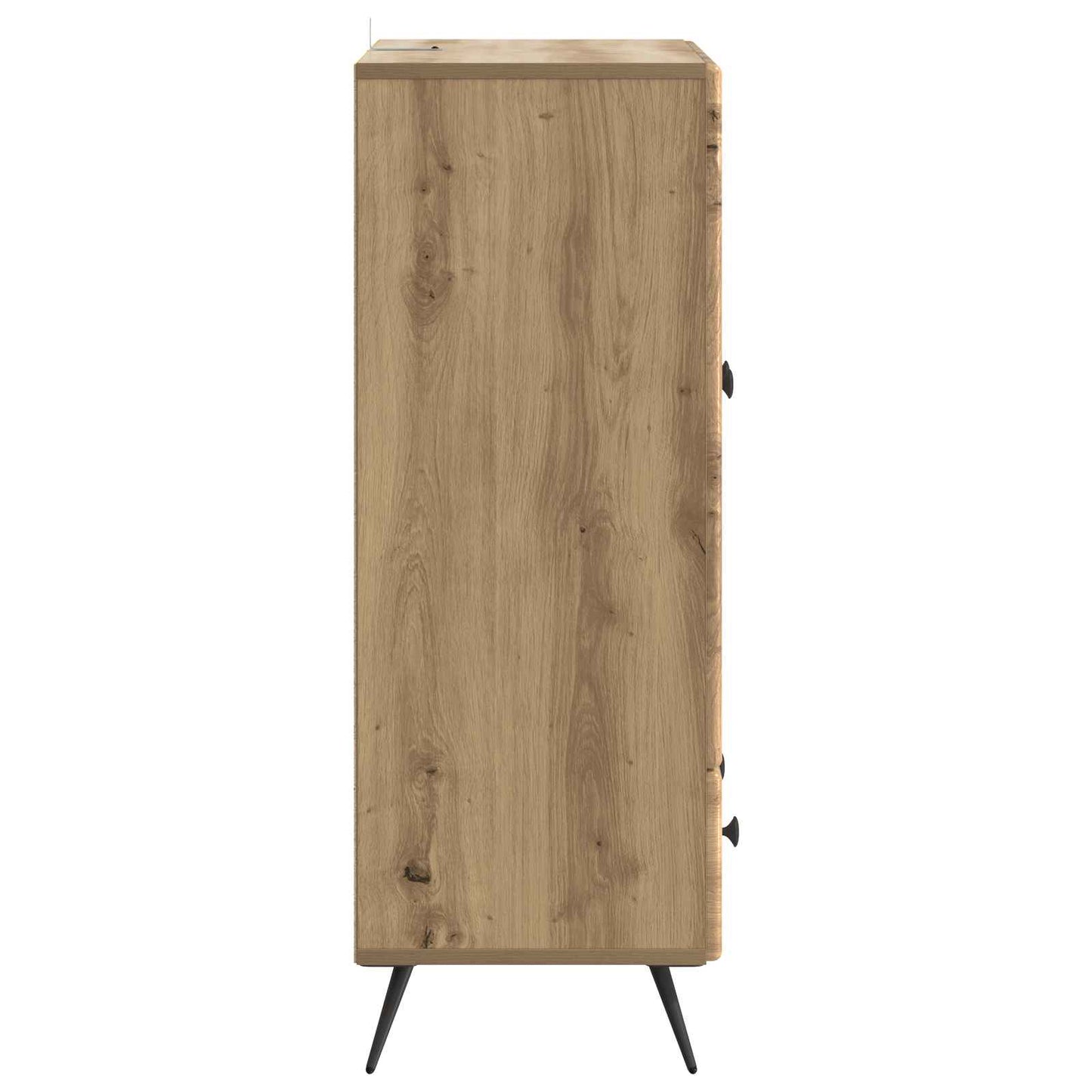 vidaXL Sideboard Artisan Oak 66 x 34.5 x 95 cm Engineered Wood