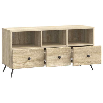 vidaXL TV Cabinet Sonoma Oak 102 x 34.5 x 50 cm Engineered Wood