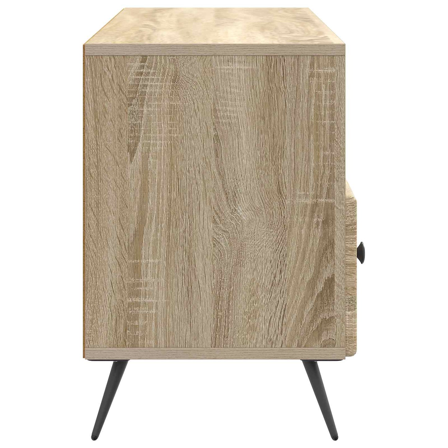 vidaXL TV Cabinet Sonoma Oak 102 x 34.5 x 50 cm Engineered Wood
