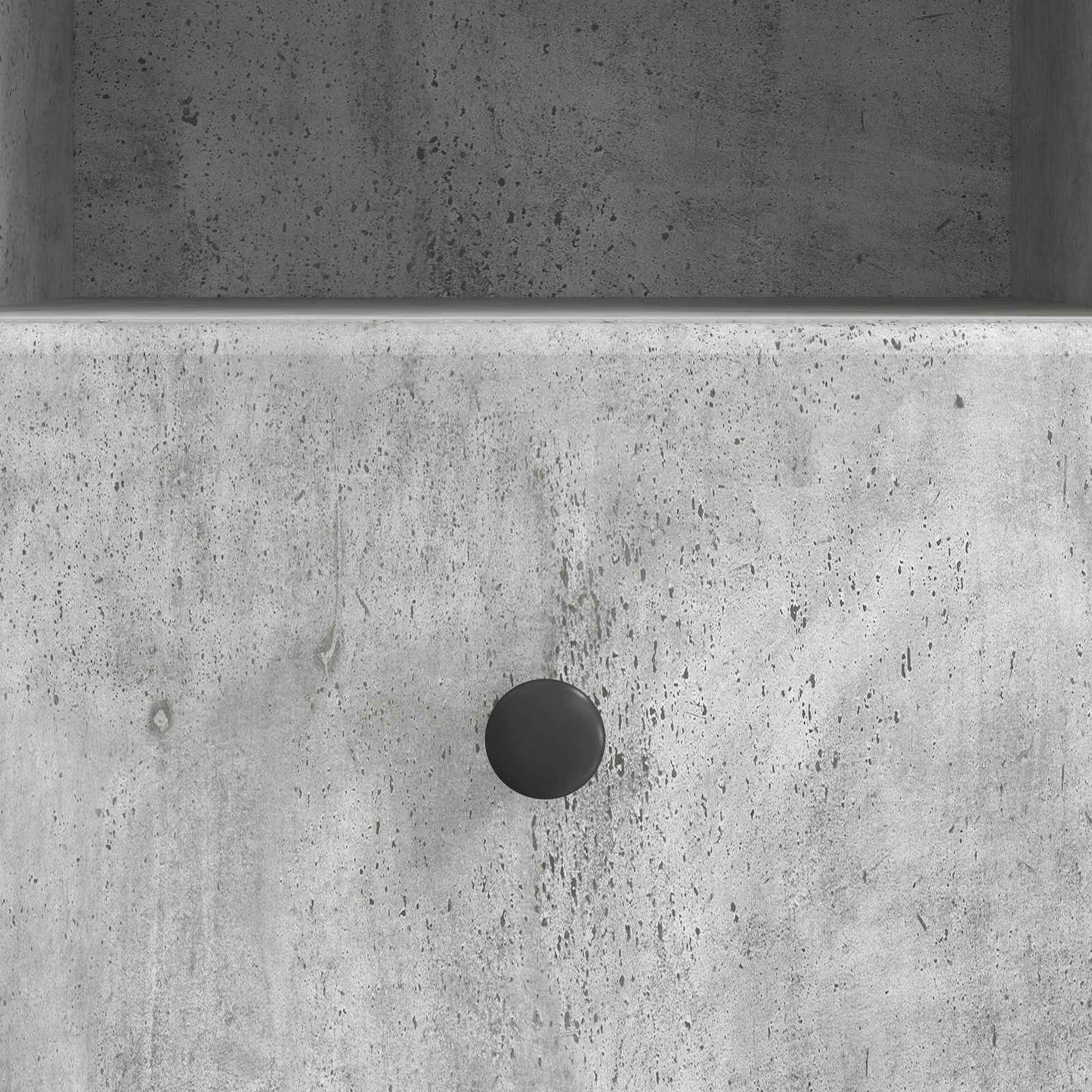 vidaXL TV Cabinet Concrete Grey 102 x 34.5 x 50 cm Engineered Wood