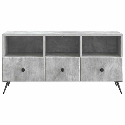 vidaXL TV Cabinet Concrete Grey 102 x 34.5 x 50 cm Engineered Wood