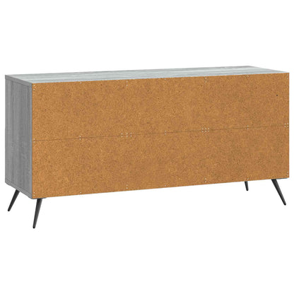 vidaXL TV Cabinet Grey Sonoma 102 x 34.5 x 50 cm Engineered Wood