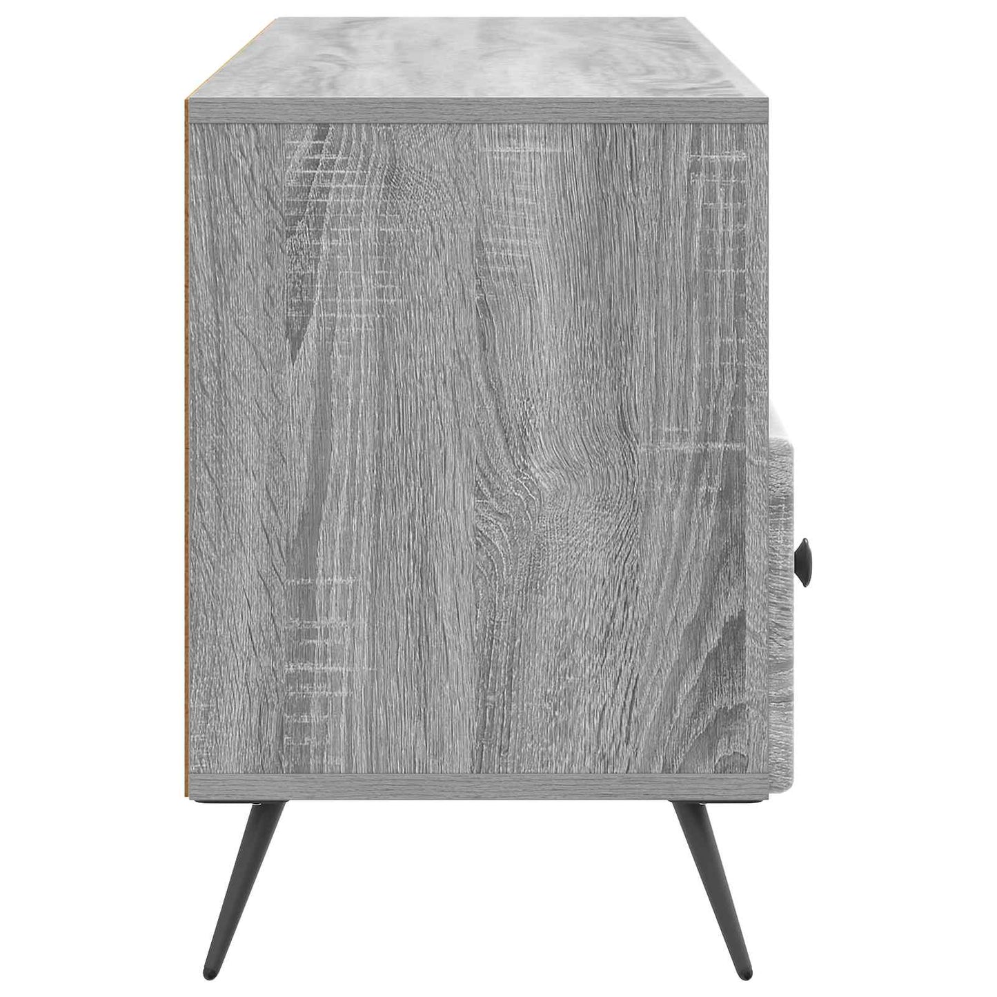 vidaXL TV Cabinet Grey Sonoma 102 x 34.5 x 50 cm Engineered Wood