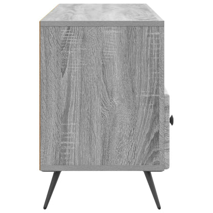 vidaXL TV Cabinet Grey Sonoma 102 x 34.5 x 50 cm Engineered Wood