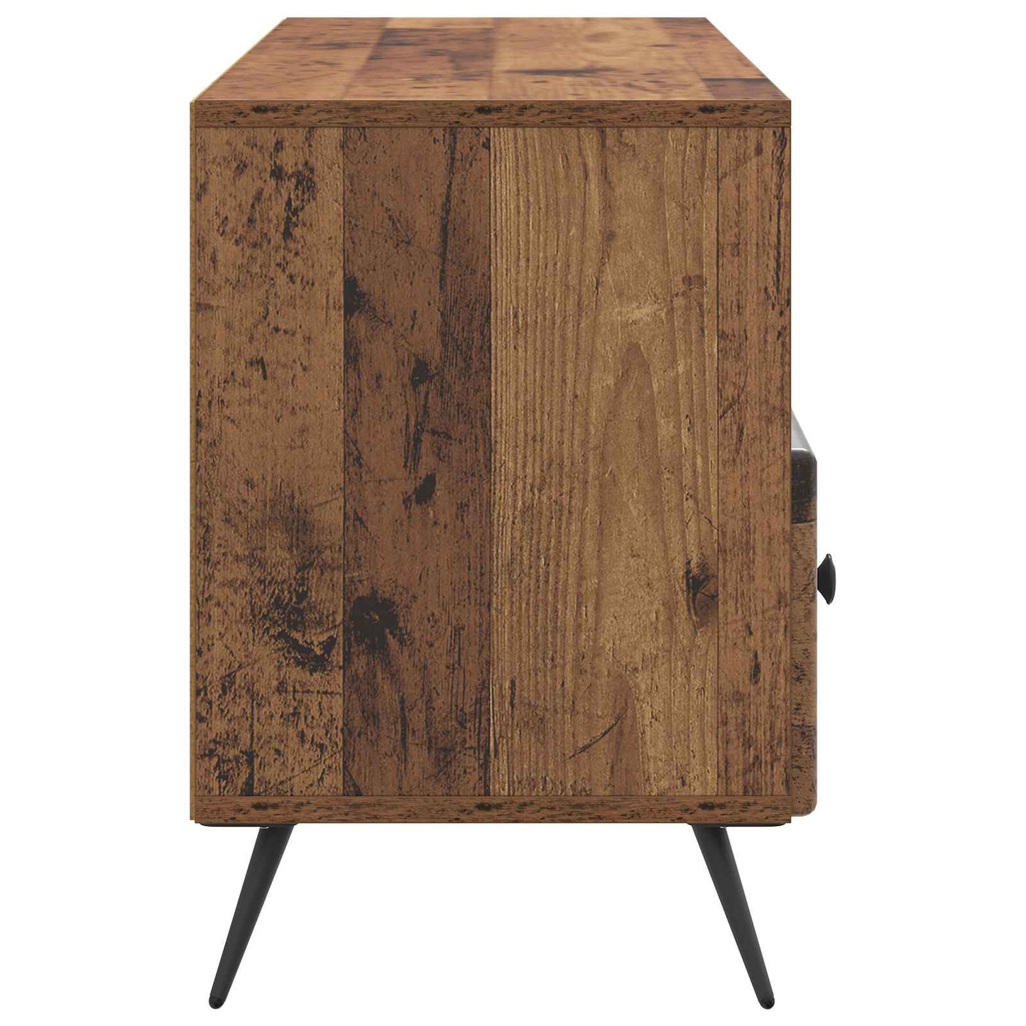 vidaXL TV Cabinet Old Wood 102 x 34.5 x 50 cm Engineered Wood
