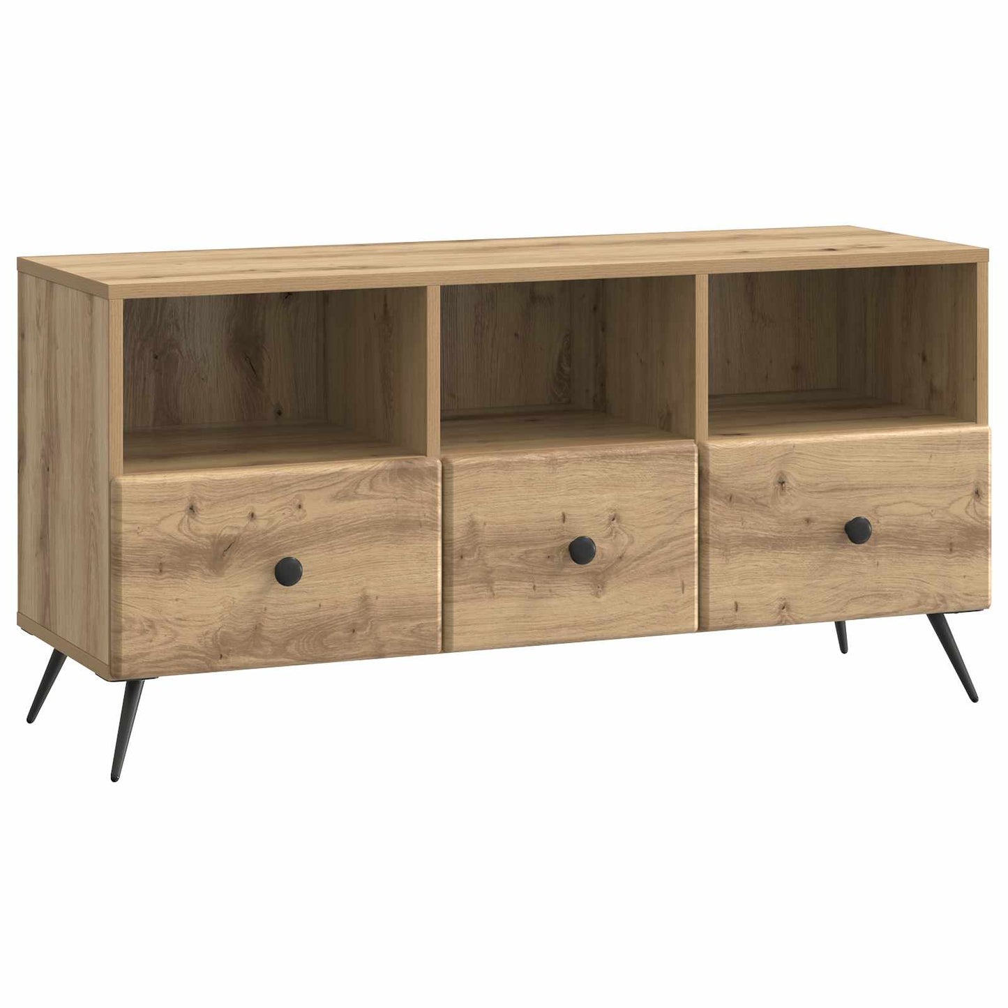 vidaXL TV Cabinet 102 x 34.5 x 50 cm Artisan Oak Engineered Wood