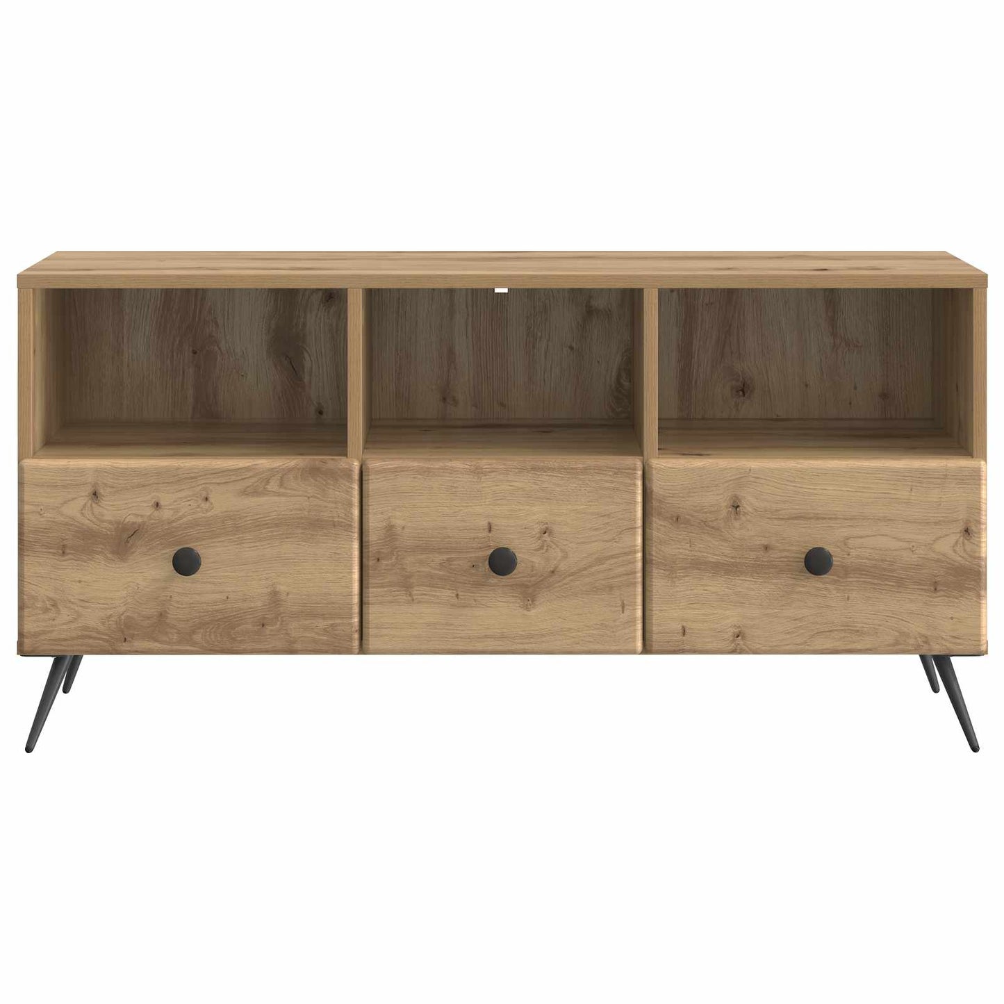 vidaXL TV Cabinet 102 x 34.5 x 50 cm Artisan Oak Engineered Wood