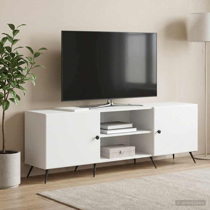 vidaXL TV Cabinet White 150 x 31 x 50 cm Engineered Wood