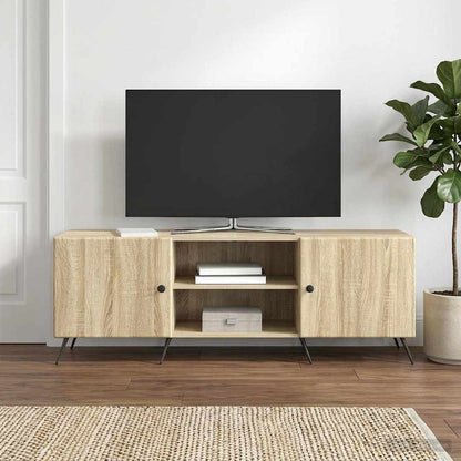 vidaXL TV Cabinet Sonoma Oak 150 x 31 x 50 cm Engineered Wood