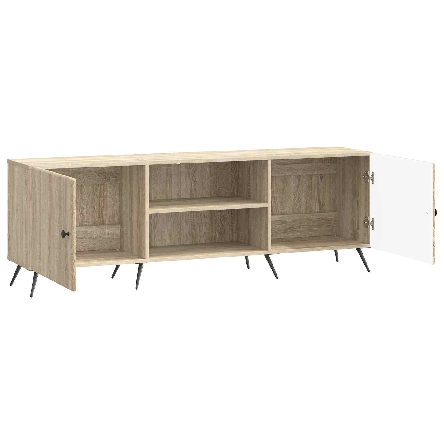 vidaXL TV Cabinet Sonoma Oak 150 x 31 x 50 cm Engineered Wood
