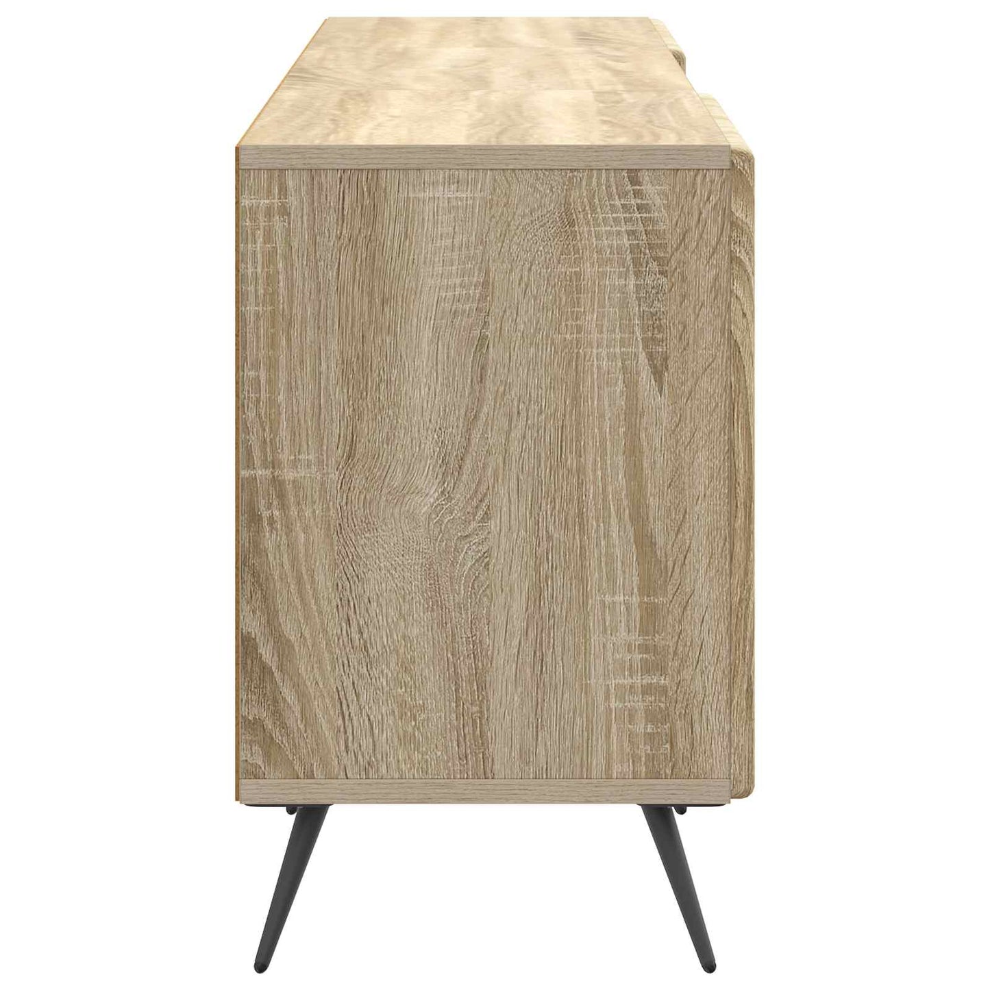vidaXL TV Cabinet Sonoma Oak 150 x 31 x 50 cm Engineered Wood