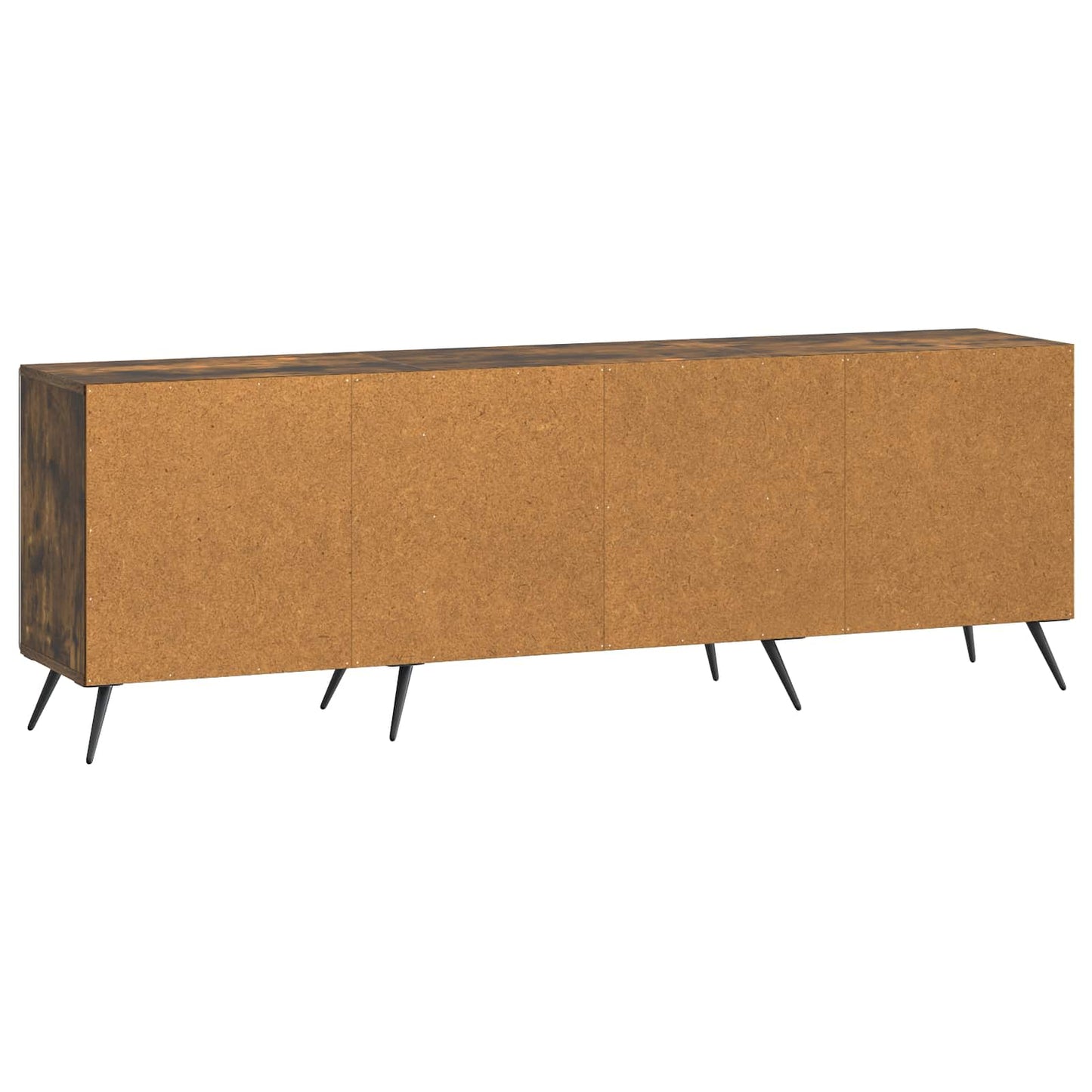 vidaXL TV Cabinet Smoked Oak 150 x 31 x 50 cm Engineered Wood