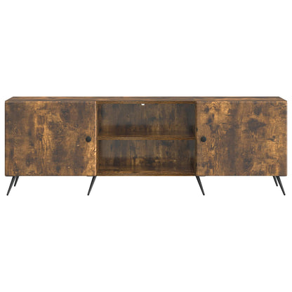 vidaXL TV Cabinet Smoked Oak 150 x 31 x 50 cm Engineered Wood
