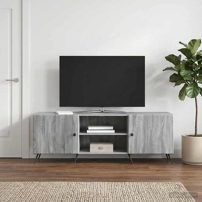 vidaXL TV Cabinet 150 x 31 x 50 cm Grey Sonoma Engineered Wood
