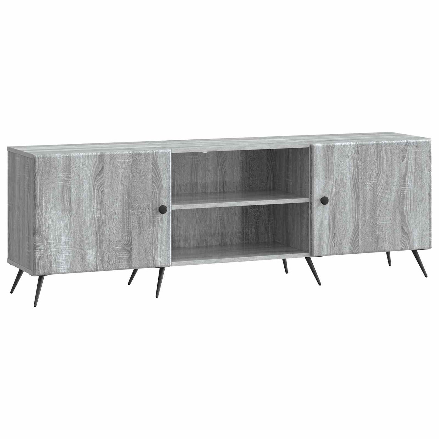 vidaXL TV Cabinet 150 x 31 x 50 cm Grey Sonoma Engineered Wood