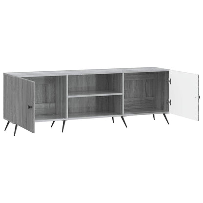 vidaXL TV Cabinet 150 x 31 x 50 cm Grey Sonoma Engineered Wood