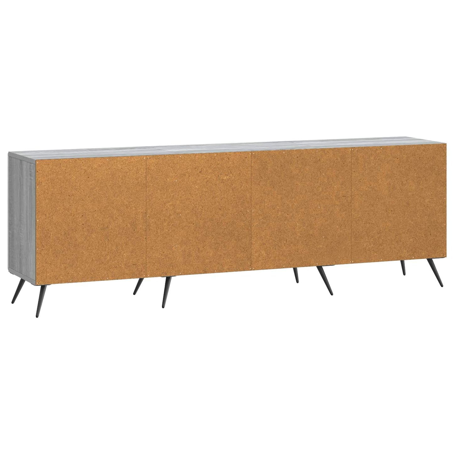 vidaXL TV Cabinet 150 x 31 x 50 cm Grey Sonoma Engineered Wood