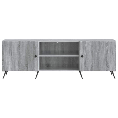 vidaXL TV Cabinet 150 x 31 x 50 cm Grey Sonoma Engineered Wood