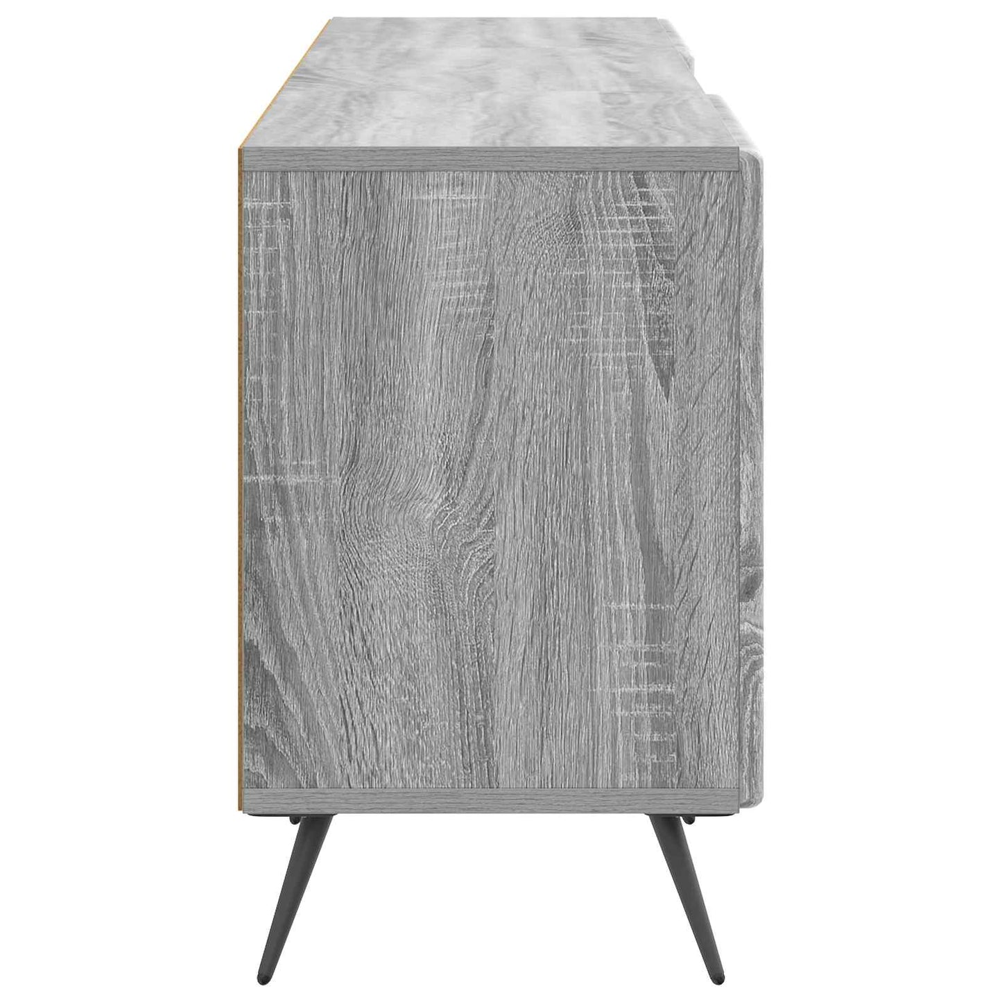 vidaXL TV Cabinet 150 x 31 x 50 cm Grey Sonoma Engineered Wood