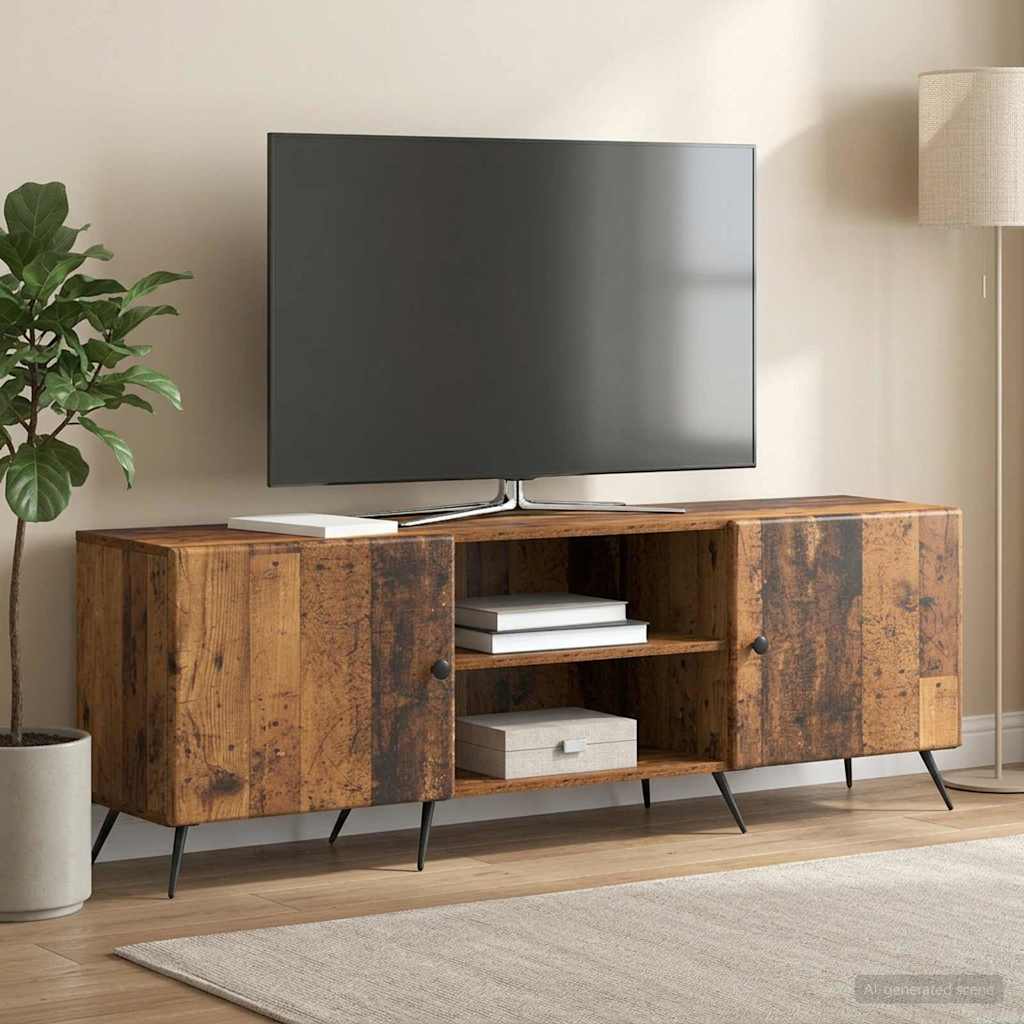 vidaXL TV Cabinet Old Wood 150 x 31 x 50 cm Engineered Wood