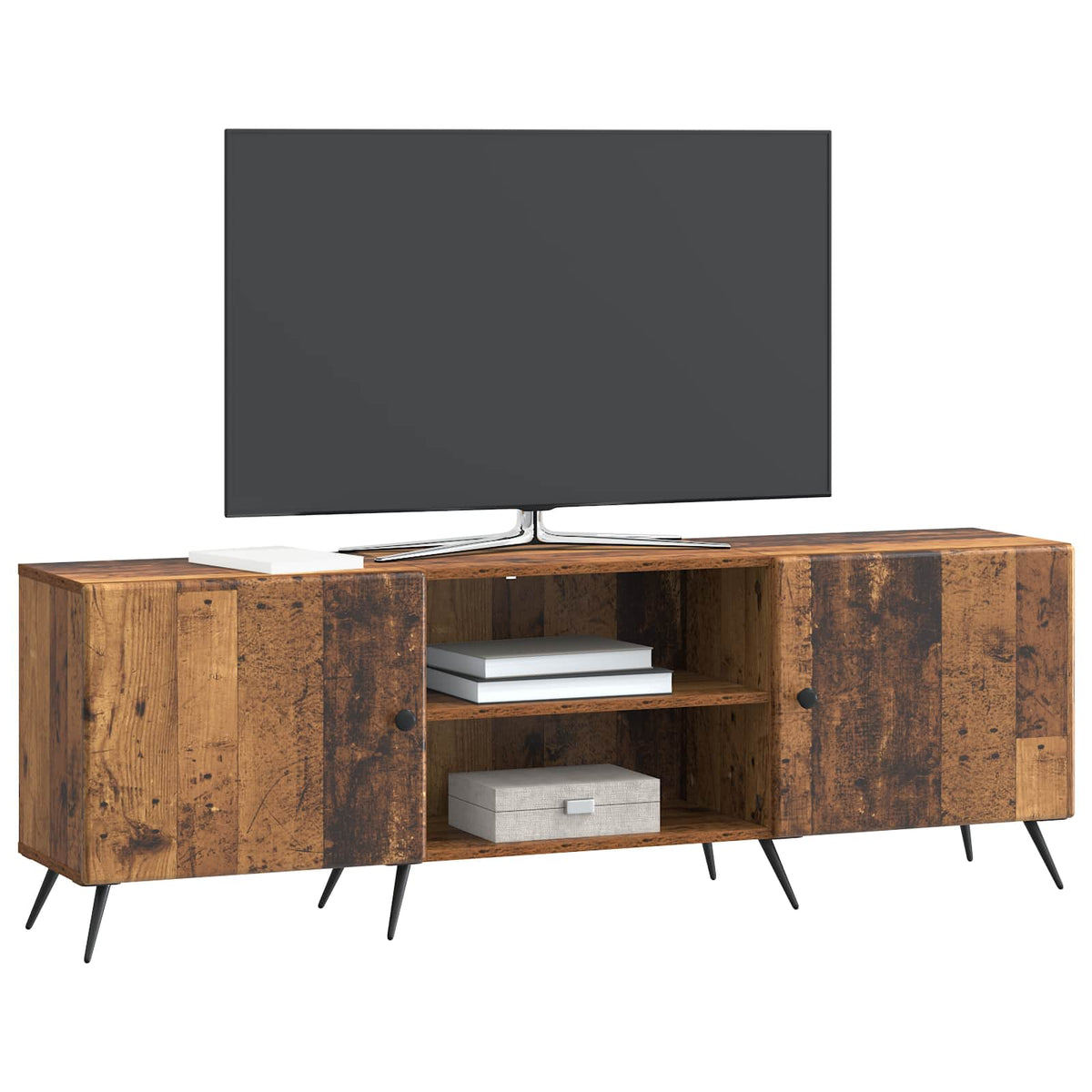 vidaXL TV Cabinet 150 x 31 x 50 cm Old Wood Engineered Wood