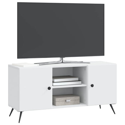 vidaXL TV Cabinet White 102 x 34.5 x 50 cm Engineered Wood