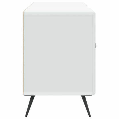 vidaXL TV Cabinet White 102 x 34.5 x 50 cm Engineered Wood