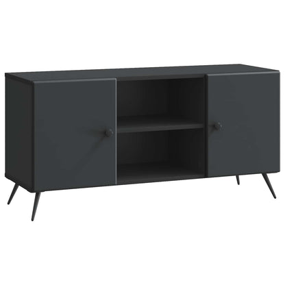 vidaXL TV Cabinet Black 102 x 34.5 x 50 cm Engineered Wood