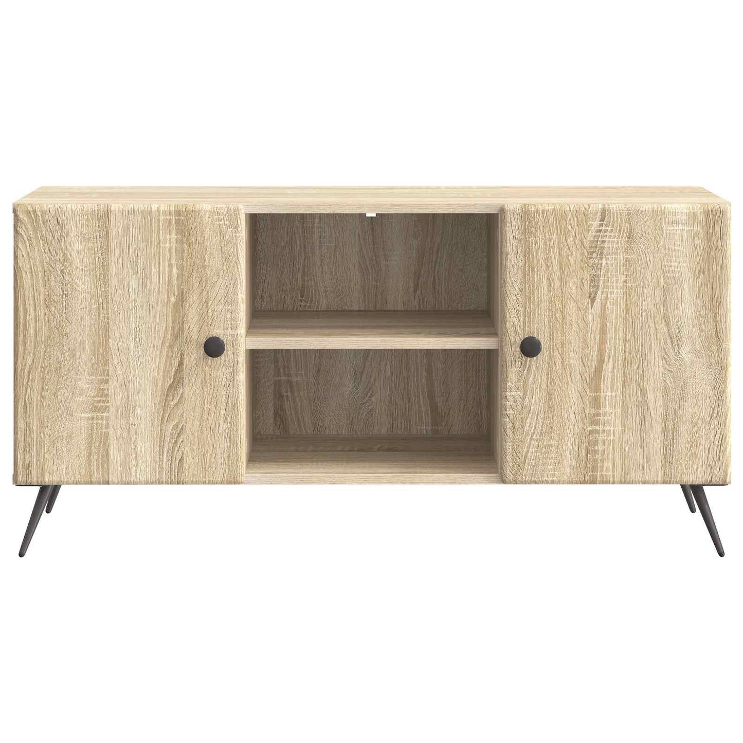 vidaXL TV Cabinet Sonoma Oak 102 x 34.5 x 50 cm Engineered Wood
