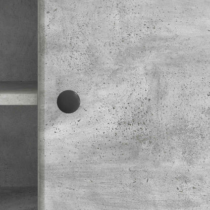 vidaXL TV Cabinet Concrete Grey 102 x 34.5 x 50 cm Engineered Wood