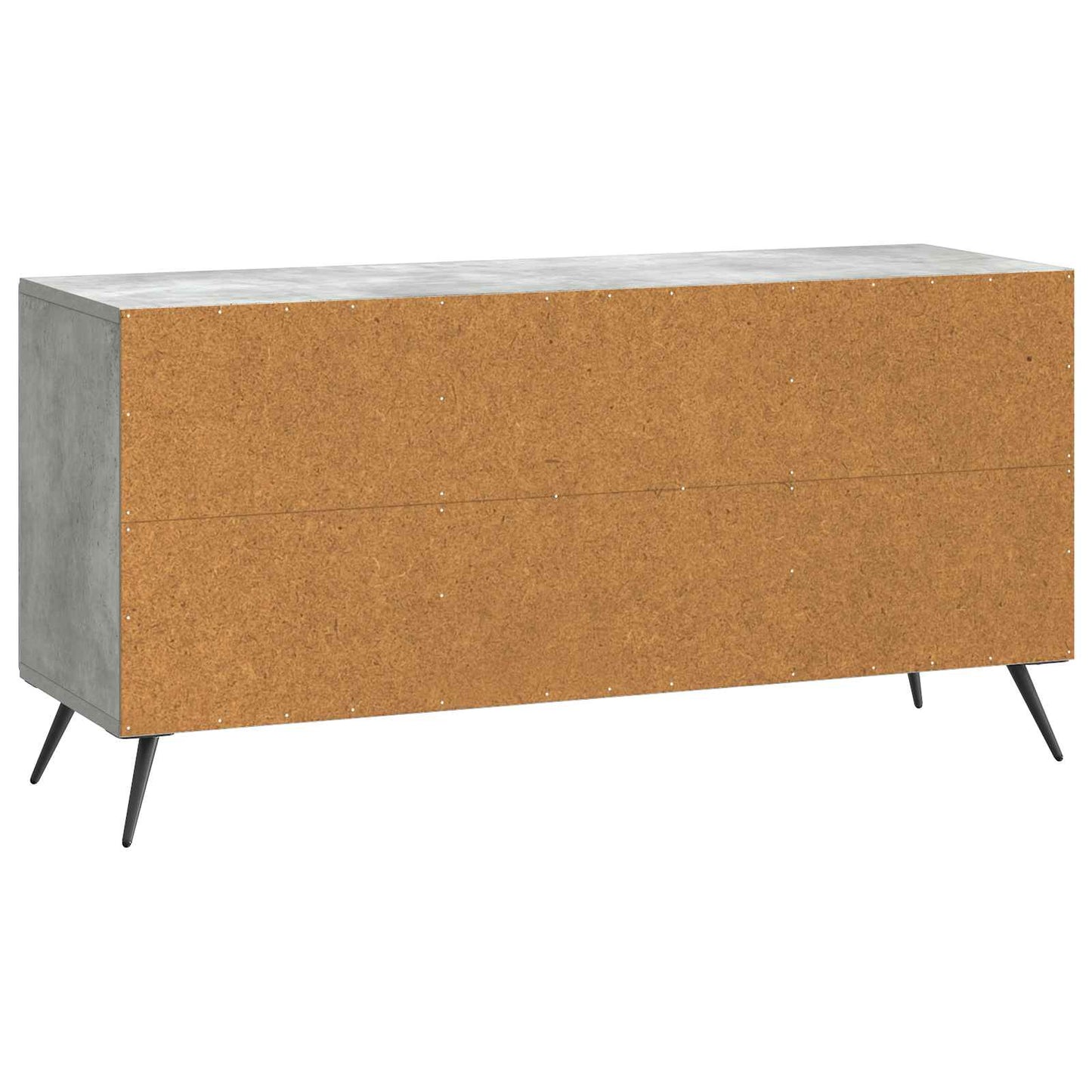 vidaXL TV Cabinet Concrete Grey 102 x 34.5 x 50 cm Engineered Wood