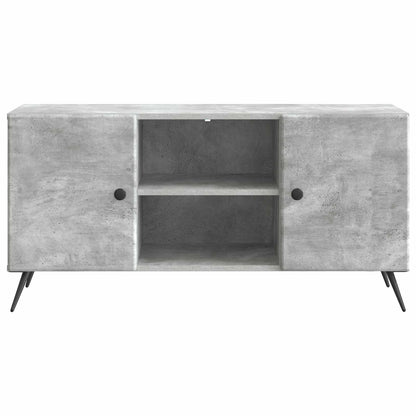 vidaXL TV Cabinet Concrete Grey 102 x 34.5 x 50 cm Engineered Wood