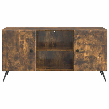 vidaXL TV Cabinet Smoked Oak 102 x 34.5 x 50 cm Engineered Wood