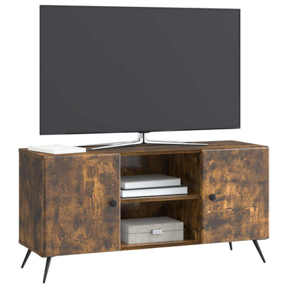 vidaXL TV Cabinet Smoked Oak 102 x 34.5 x 50 cm Engineered Wood