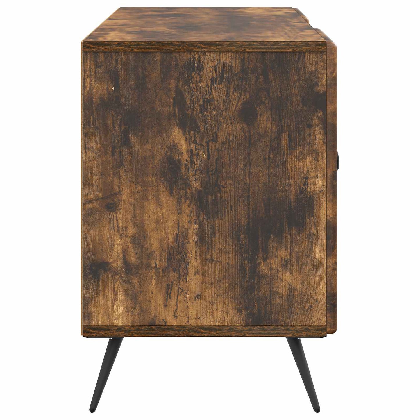 vidaXL TV Cabinet Smoked Oak 102 x 34.5 x 50 cm Engineered Wood
