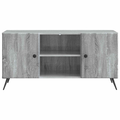 vidaXL TV Cabinet Grey Sonoma 102 x 34.5 x 50 cm Engineered Wood