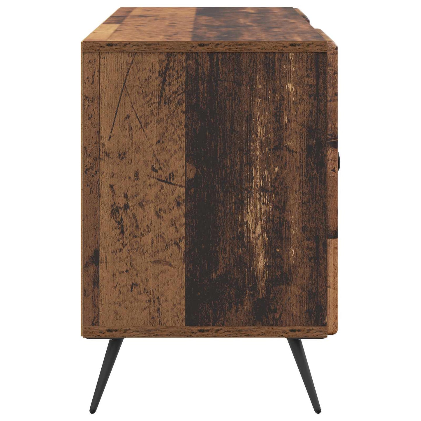 vidaXL TV Cabinet Old Wood 102 x 34.5 x 50 cm Engineered Wood