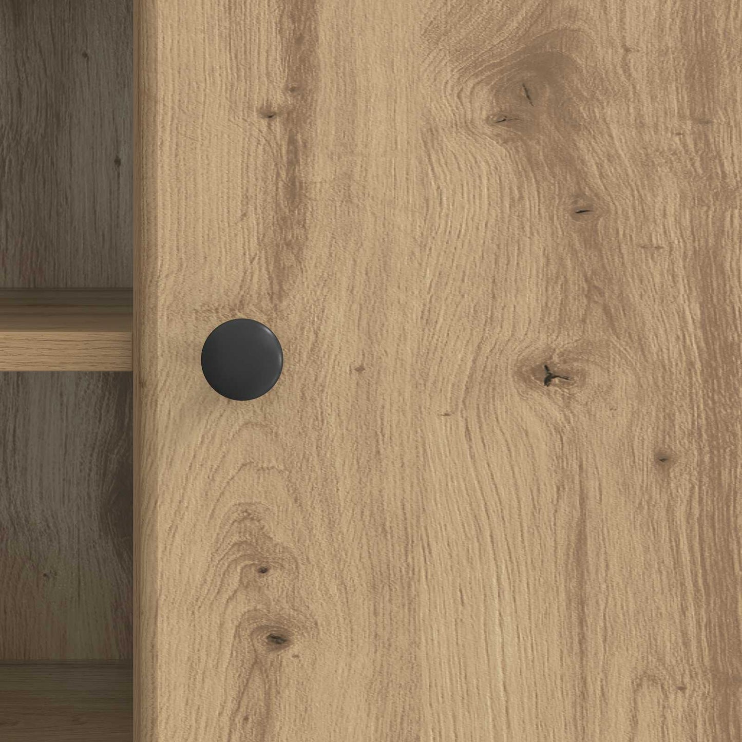 vidaXL TV Cabinet Artisan Oak 102 x 34.5 x 50 cm Engineered Wood