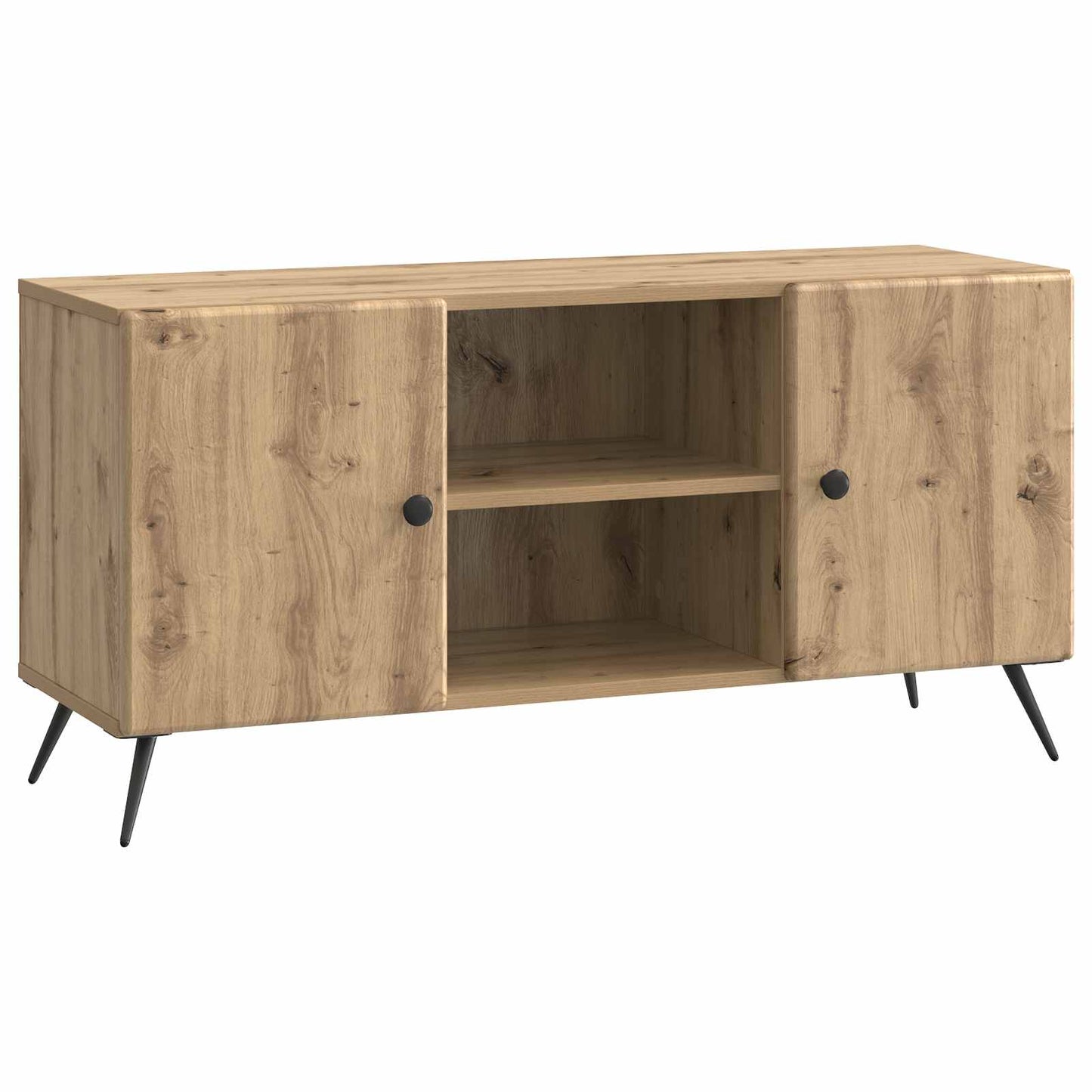 vidaXL TV Cabinet Artisan Oak 102 x 34.5 x 50 cm Engineered Wood