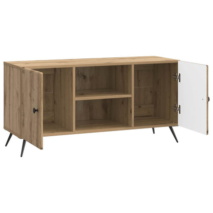 vidaXL TV Cabinet Artisan Oak 102 x 34.5 x 50 cm Engineered Wood