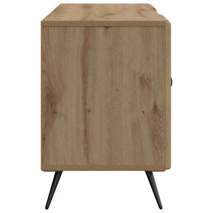 vidaXL TV Cabinet Artisan Oak 102 x 34.5 x 50 cm Engineered Wood