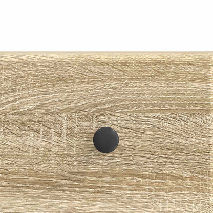 vidaXL TV Cabinet Sonoma Oak 147 x 34.5 x 30 cm Engineered Wood
