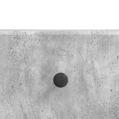 vidaXL TV Cabinet Concrete Grey 147 x 34.5 x 30 cm Engineered Wood