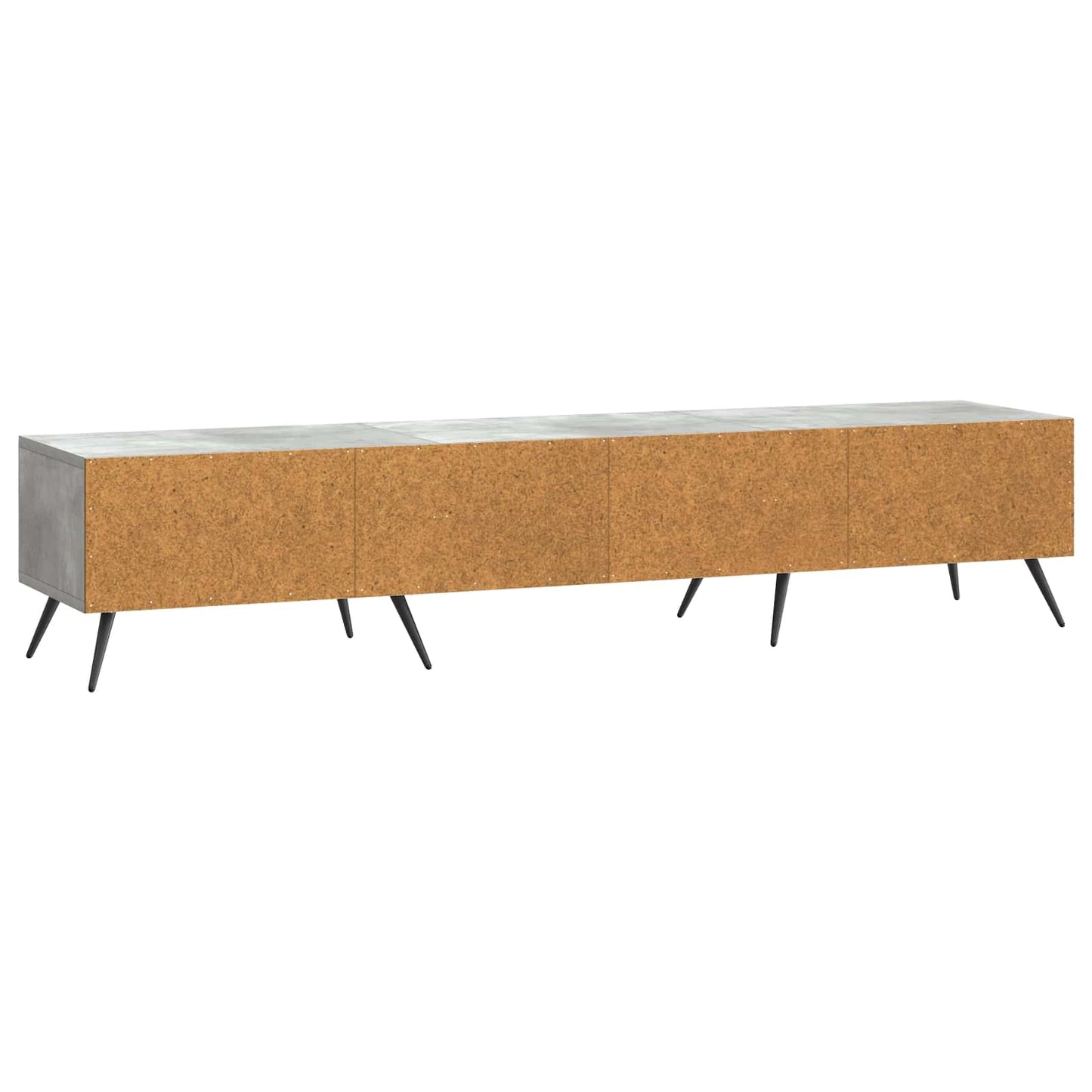vidaXL TV Cabinet Concrete Grey 147 x 34.5 x 30 cm Engineered Wood