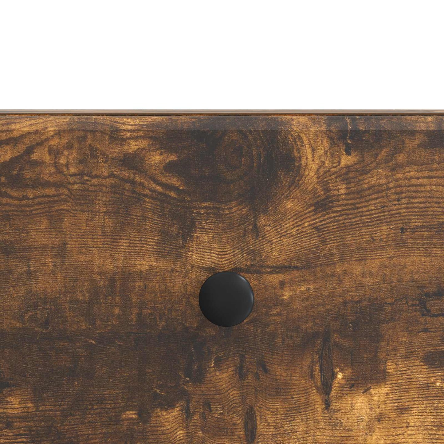 vidaXL TV Cabinet Smoked Oak 147 x 34.5 x 30 cm Engineered Wood