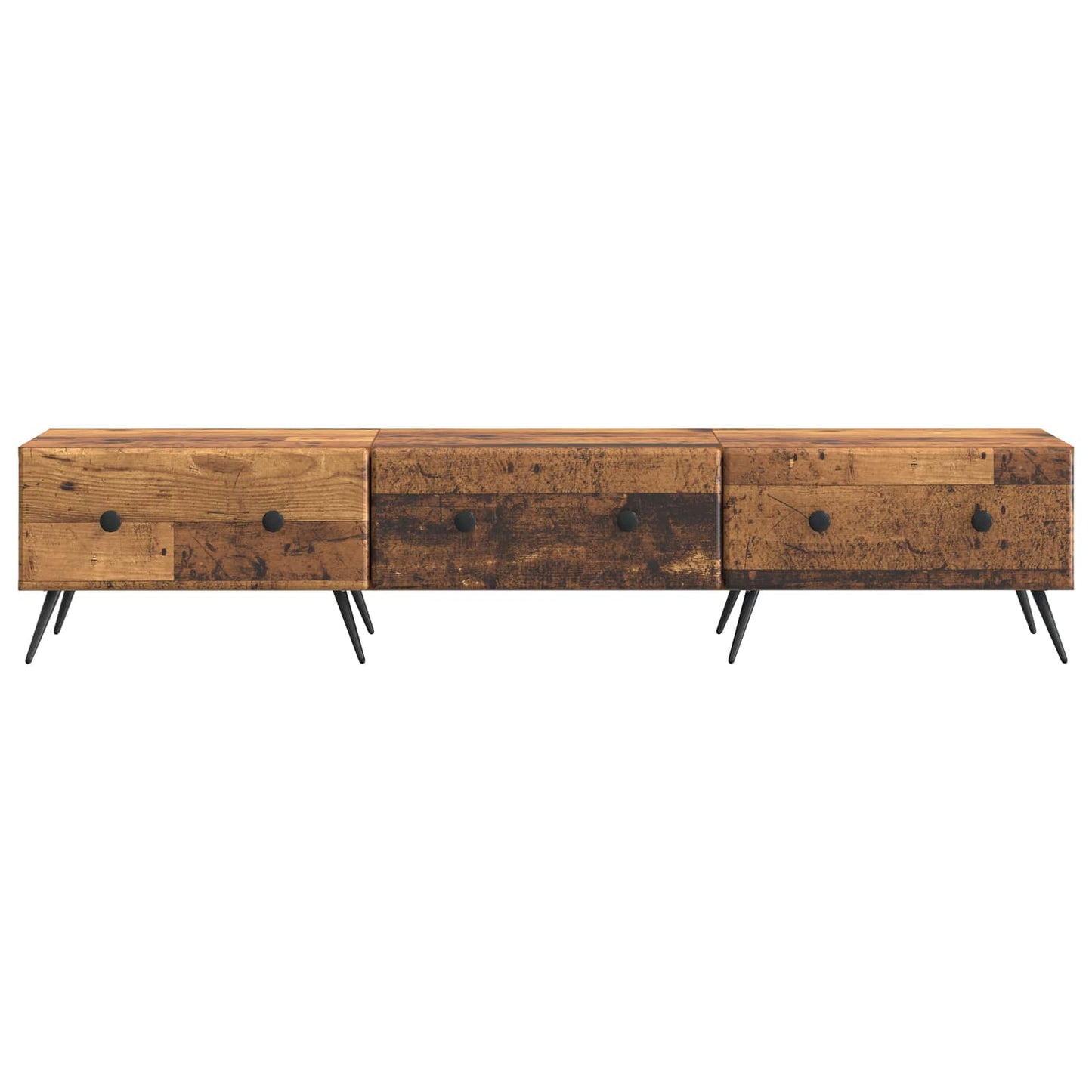 vidaXL TV Cabinet Old Wood 147 x 34.5 x 30 cm Engineered Wood