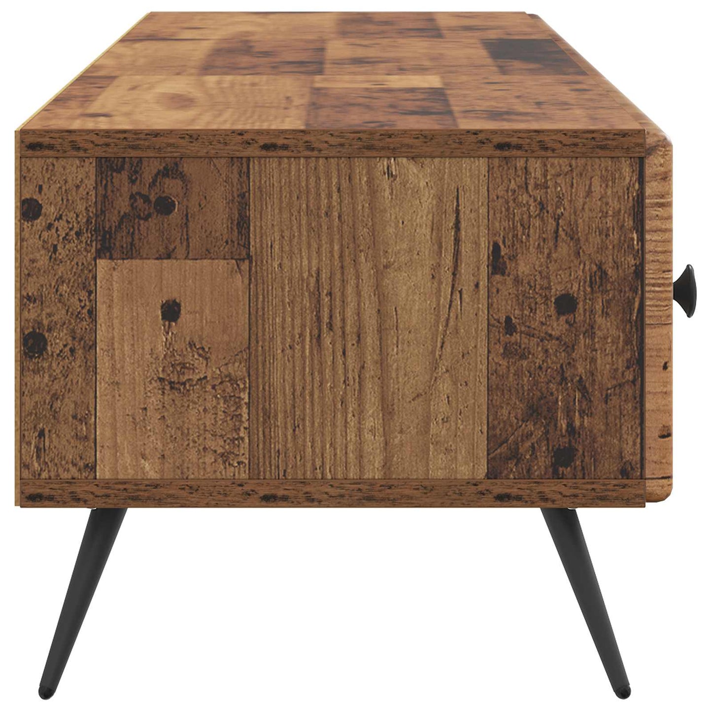 vidaXL TV Cabinet Old Wood 147 x 34.5 x 30 cm Engineered Wood